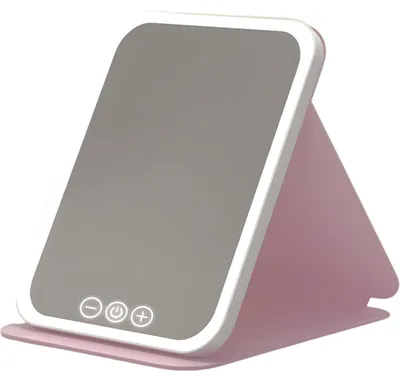 Immagine prodotto di Specchio LED Pieghevole Rosa per Make-up KP39991