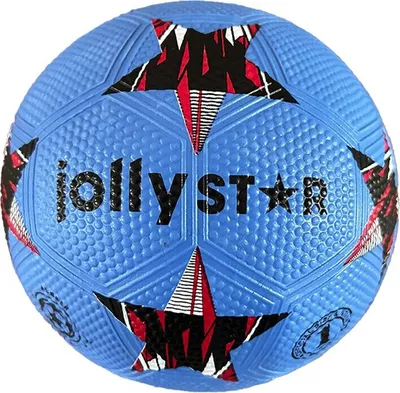 Zdjęcie produktu dla JollyStar mini piłka nożna rozmiar 1 Ø 127 mm 130g piłka treningowa dla dzieci niebieska