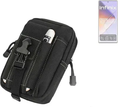 Produktbild von K-S-Trade Gürtel Tasche kompatibel mit Infinix Note 40 Pro 5G Gürteltasche Holster Schutz Hülle Handy Hülle Smartphone outdoor Handy-Hülle