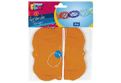 Image de STYLEX Guirlande - colorée - 4 m - 4 fois assortie