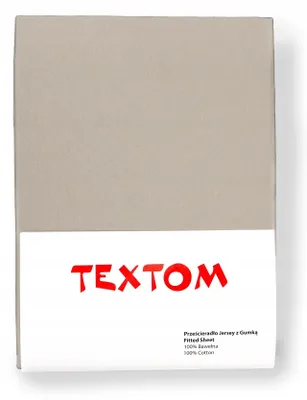 Produktbild von Textom Jersey Spannbettlaken 200x220cm 100% Baumwolle für hohe Matratzen