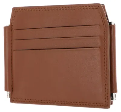 Image de Golden Head Cuir pince à billets porte-cartes Polo RFID Protect Clip-Scheintasche 1923 Cognac brun