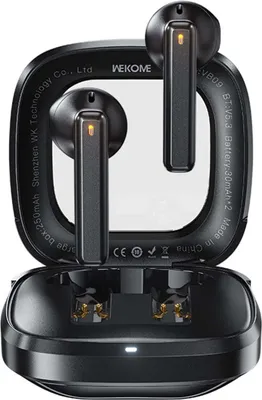 Obrázek produktu pro WEKOME VB09 Cyerin series - bezdrátová sluchátka Bluetooth V5.3 TWS s nabíjecím pouzdrem (černá)