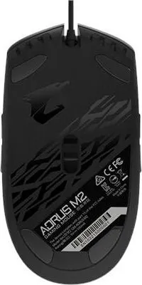 Zdjęcie produktu dla GIGABYTE AORUS M2, Oburęczny, Optyczny, USB Typu-A, 6200 DPI, Czarny