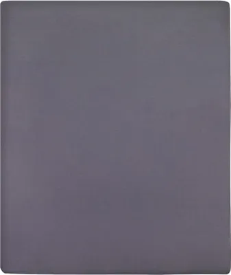 Produktbild von vidaXL Spannbettlaken Jersey Anthrazit 160x200 cm Baumwolle