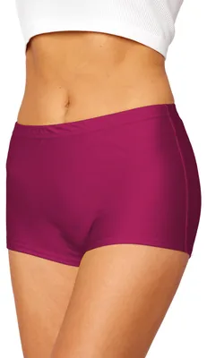 Image de Merry Style Short de bain pour femmes Caleçon de bikini Maillot de bain Sous-maillot de bain Short de natation L23L1 (rouge vin (5288), 38)