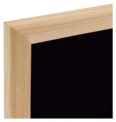 Produktbild von Magnetische Kreidetafel mit Holzrahmen (60 x 80 cm)