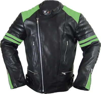 Produktbild von Oldschool Retro Lederjacke