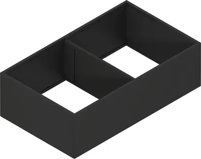Produktbild von BLUM AMBIA-LINE Frontauszugsrahmen, ab NL400mm, Stahl carbonschwarz