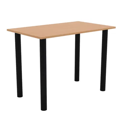 A product shot of a table on a white background.