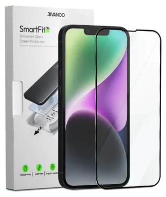 Obrázok produktu pre 1-balenie iPhone 14 Ochranné sklo na displej - Tvrdené sklo | [Automatická inštalácia] - Bez bublín