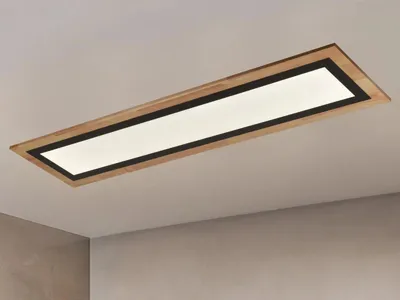 Produktbild von LED-Deckenleuchte mit Fernbedienung, 55W - J1353/BW