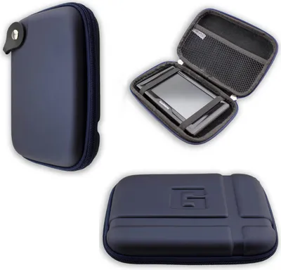 Obrázok produktu pre caseroxx Puzdro pre GPS navigáciu Navi puzdro pre GPS zariadenie TomTom VIA 135 M EUROPE GPS puzdro so zipsom a gumičkou
