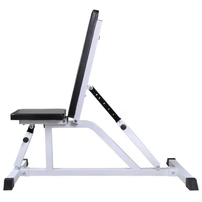 Immagine prodotto di vidaXL Panca per pesi con bilanciere e manubri 60,5 kg