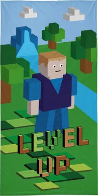 Produktbild von Strandbadetuch 70x140 MINECRAFT STEVE