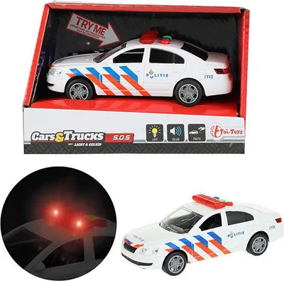 Image de Voiture de police avec lumière et son 23125A