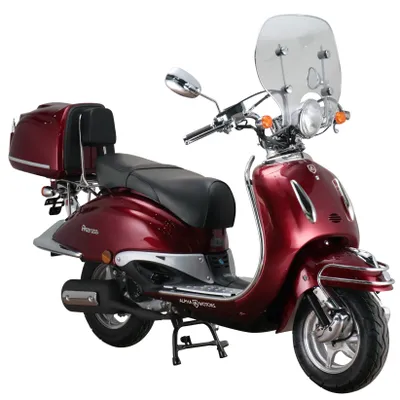 Produktbild von Mofaroller Retro Firenze Limited 50 ccm 25 km/h EURO 5 mattschwarz