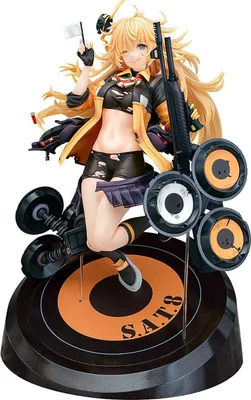 Productafbeelding van Girls Frontline PVC-beeldje, 1/7 schaal, S.A.T.8, "Heavy Damage" versie, 26 cm