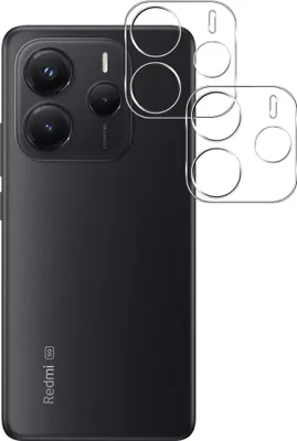 Immagine prodotto di Protezione della fotocamera per Xiaomi Redmi Note 14 5G [2 pezzi] Pellicola di protezione della fotocamera Pellicola trasparente in vetro temperato Pellicola di protezione per i graffi della lente posteriore Protezione della lente Phonillico®