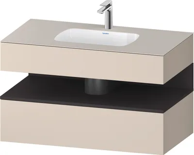 Produktbild von DURAVIT QA4786080830000 QTG EWT KWTU 1000 Wß Hgl. Be