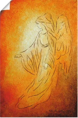 Produktbild von ARTland Poster Engel der Heilung - Engelkunst Größe: 20x30 cm
