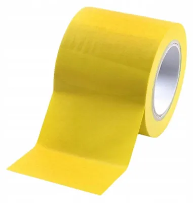 Produktbild von Bodenmarkierungsband Gelb Kautschuk 33m x 100mm