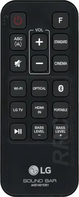 Produktbild von Originale LG Soundbar Fernbedienung AKB74815351 für SH6