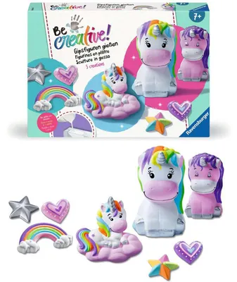 Produktbild von Bastelset Gipsgießen Einhorn Ravensburger 25531