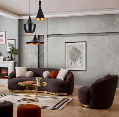 Produktbild von Schönheit und Komfort in einem Set – Sofa und Sessel