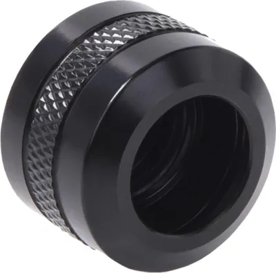 Zdjęcie produktu dla Alphacool 17471, adapter, mosiądz, czarny, 1/4 cala, 20 mm, 2,2 cm