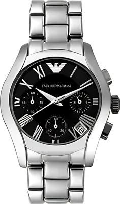 Produktbild von Emporio Armani Chronograph Damenuhr silber