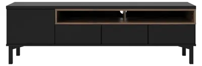 Immagine prodotto di Calicosy - Mobile TV 1 anta, 3 cassetti e 2 vani L155,7 cm - APRIL
