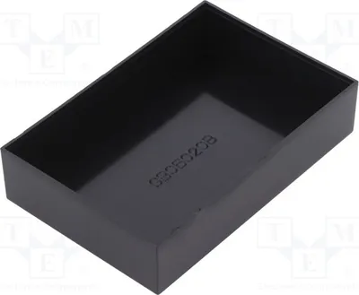 Produktbild von 5x Gehäuse: zum Eingießen Z: 20mm X: 60mm Y: 90mm schwarz G906020B A Eingießgeh
