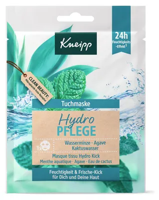 Productafbeelding van Kneipp Hydro Verzorgingsmasker voor de huid, 1 stuk XGM