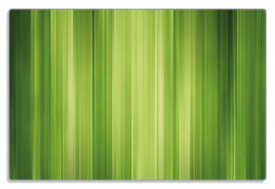 Produktbild von Wallario Frühstücksbrettchen aus Glas 20 x 30 cm mit rutschfesten Füßen, Motiv Grün und schwarz gestreift - Abstraktes Streifenmuster