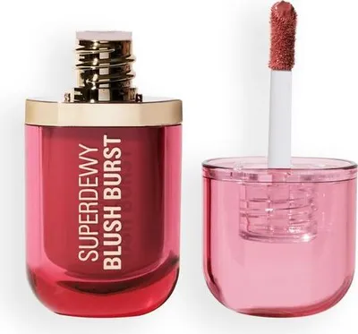Zdjęcie produktu dla Revolution Róż do Policzków w Płynie Superdewy Blush Burst Rose All Day Dusty Pink