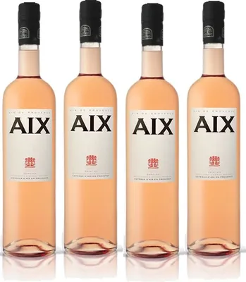 Produktbild von Aix Rose Wein 4er Set je 0,75L (13% Vol) aus Frankreich- [Enthält Sulfite]