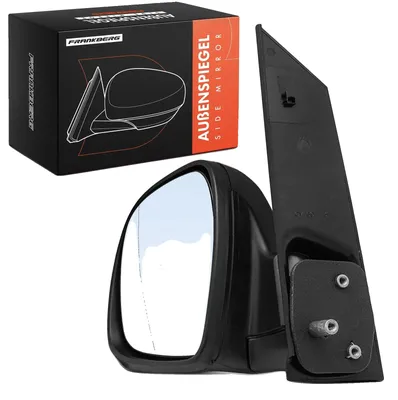 Obrázok produktu pre Vonkajšie zrkadlo, štandardná veľkosť, kompatibilné s modelmi Mercedes-Benz Viano Vito W639 W638, manuálne nastaviteľné, pre vozidlá s ľavostranným riadením, s asférickým zrkadlom