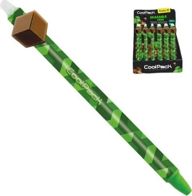 Zdjęcie produktu dla Długopis zmazywalny wymazywalny minecraft
