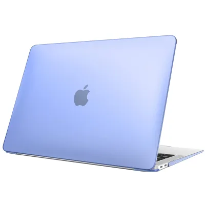 Produktbild von Fintie Hülle kompatibel mit MacBook Air 13 (2018-2020 Version) A2337(M1)/A2179/A1932, Ultradünne Hartschale Schutzhülle Snap Case kompatibel mit MacBook Air 13" Retina, Himmelblau(Matt)