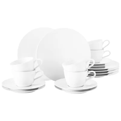 Productafbeelding van Seltmann Weiden koffieservies, 18-delig, "Life" lijn, wit, artikelnummer 001.737477