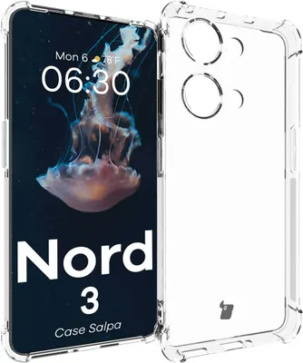 Produktbild von Elastyczne etui Bizon Case Salpa do OnePlus Nord 3, przezroczyste