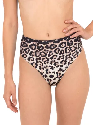 Produktbild von MYLILY Brazilian Bikinihose Damen | Hoher Beinausschnitt & Brazilian-Schnitt | f