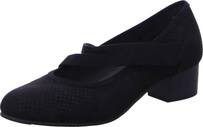 Produktbild von Jana Damen Pumps 22905-38, 22905-39, 22905-40, 22905-42, 22906-37, 22906-38, 22906-39, 22906-40, 22906-41, 22906-42 JAN-24363 BLACK 38