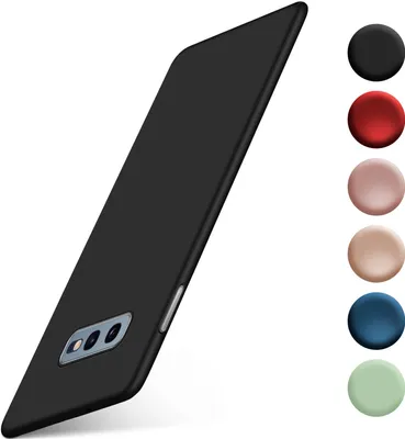 Produktbild von Alpha-Case für Samsung Galaxy S10e, Farbe:Schwarz