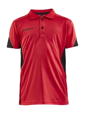 Produktbild von CRAFT Pro Control Impact Polo JR Bright Red/Black 134/140