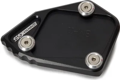 Produktbild von Kickstand Plattenpad - Motorrad Zubehör Fuß Seitenständer Vergrößerung CNC Aluminium, passend für BMW R1200 GS 2007-2012 und R1200 ADV 2008-2012