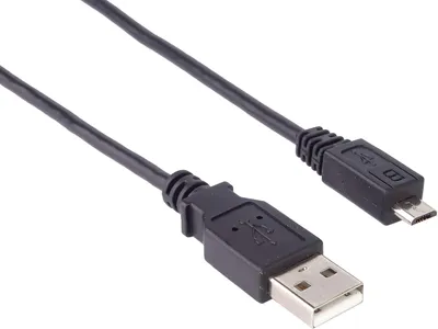 Productafbeelding van PremiumCord KU2M15F, 1,5 meter, USB-A, Micro-USB B, USB 2.0, 0,48 Gbit/s, zwart