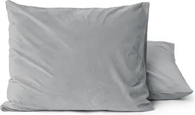 Immagine prodotto di Federe Sleeptime Velvet 2 in 1 grau 60 x 70 cm