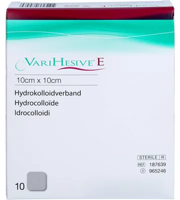Produktbild von VARIHESIVE E 10x10 cm HKV hydroaktiv